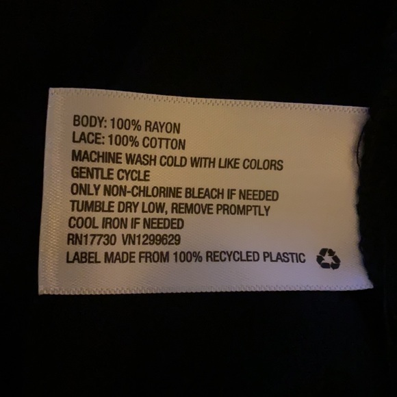 Black cold shoulder top XXL - Picture 5 of 5